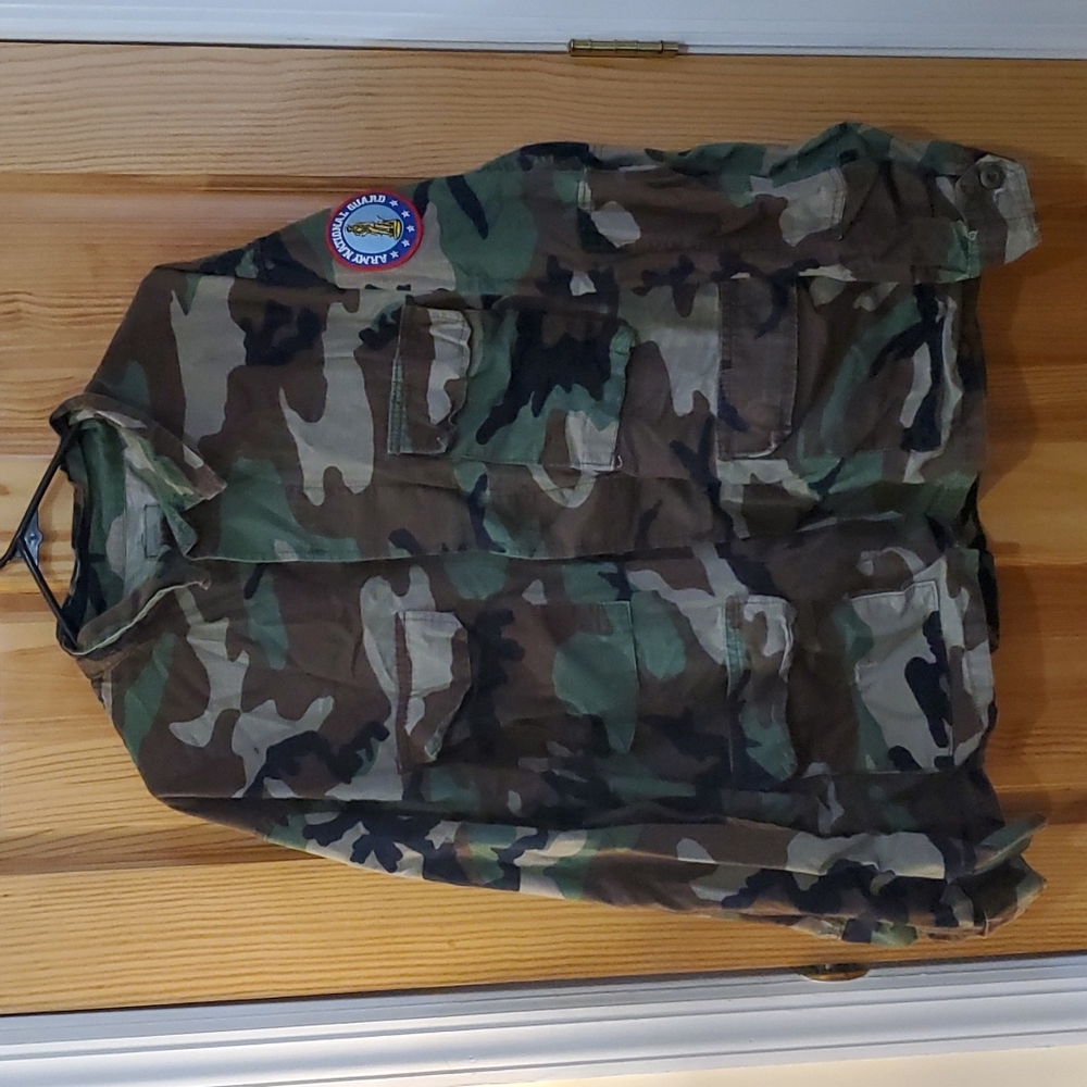 Camo Button Shirt